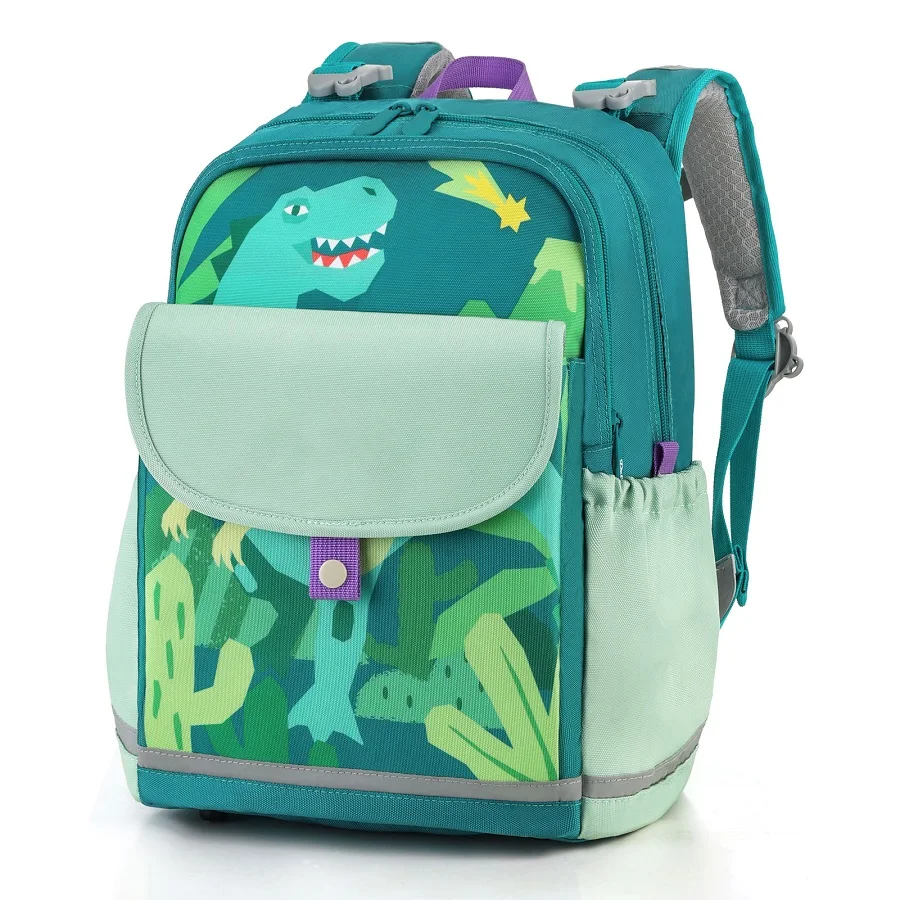Kids Brand New Cartoon Dinosaur School Bags for Boys Children's Large Orthopedic Backpacks Grade 1-5 Primary Schoolbags Mochilas