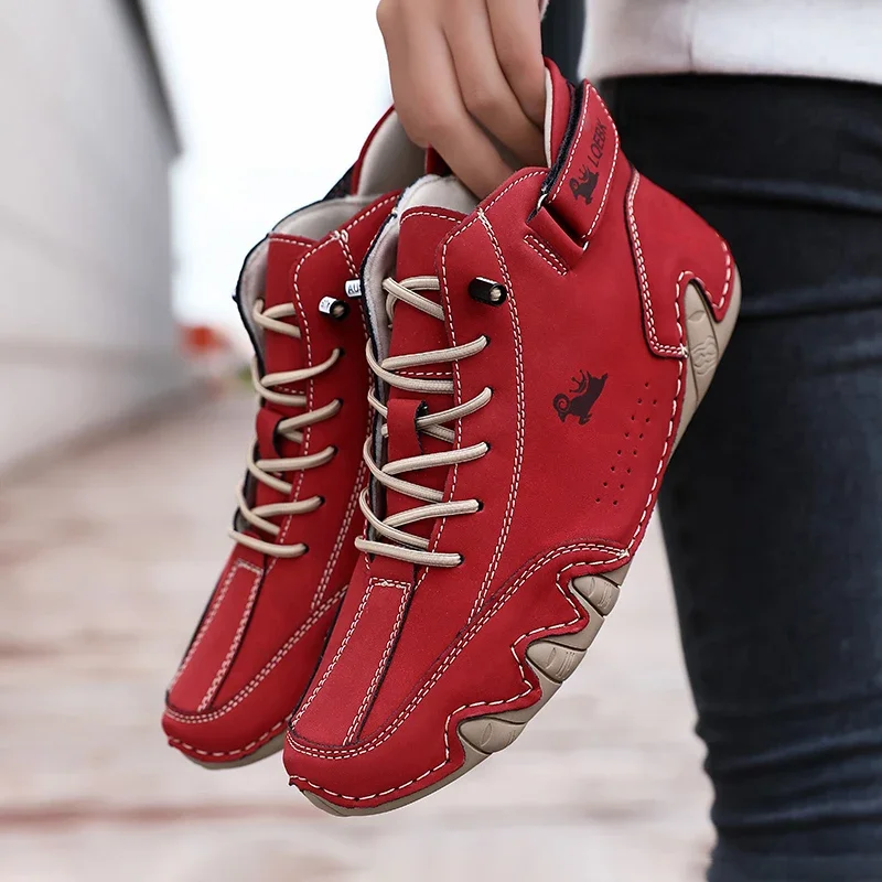 Весна/лето 202 модные удобные мужские ботинки из кожи осьминога для прогулок на