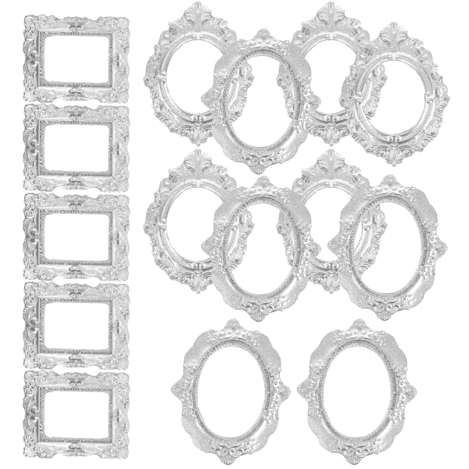 15 шт. аксессуары для масляной рамки мини-винтажные фоторамки из смолы ретро-декор