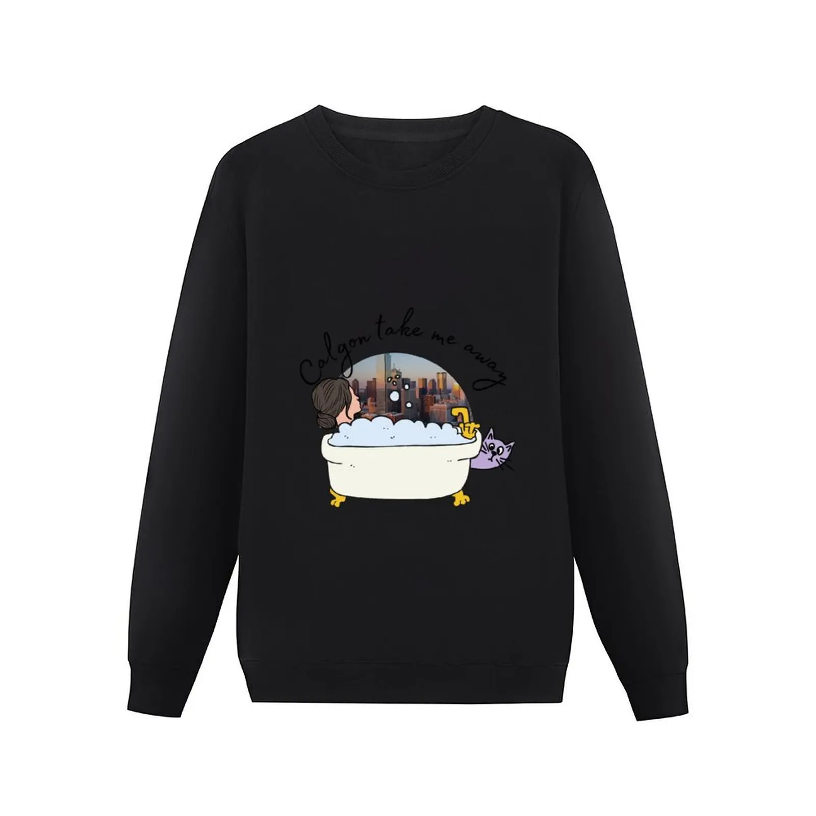 Calgon Take Me Away пуловер с капюшоном осенняя одежда в стиле аниме спортивные костюмы