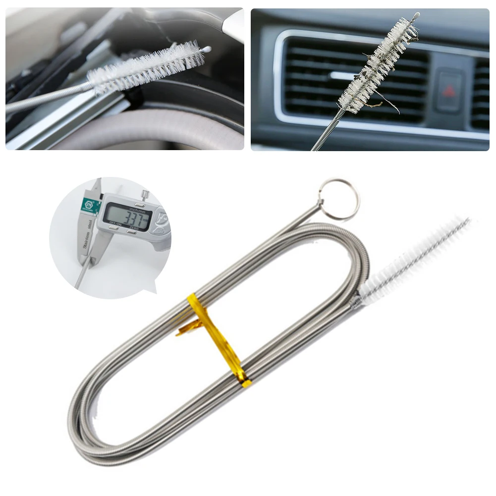 

1pcs Cleaning Brush Flexible Car Drain Dredge Sunroof Cleaning Scrub Brush Tool Accessories 150CM Flexible Cleaning Accessories