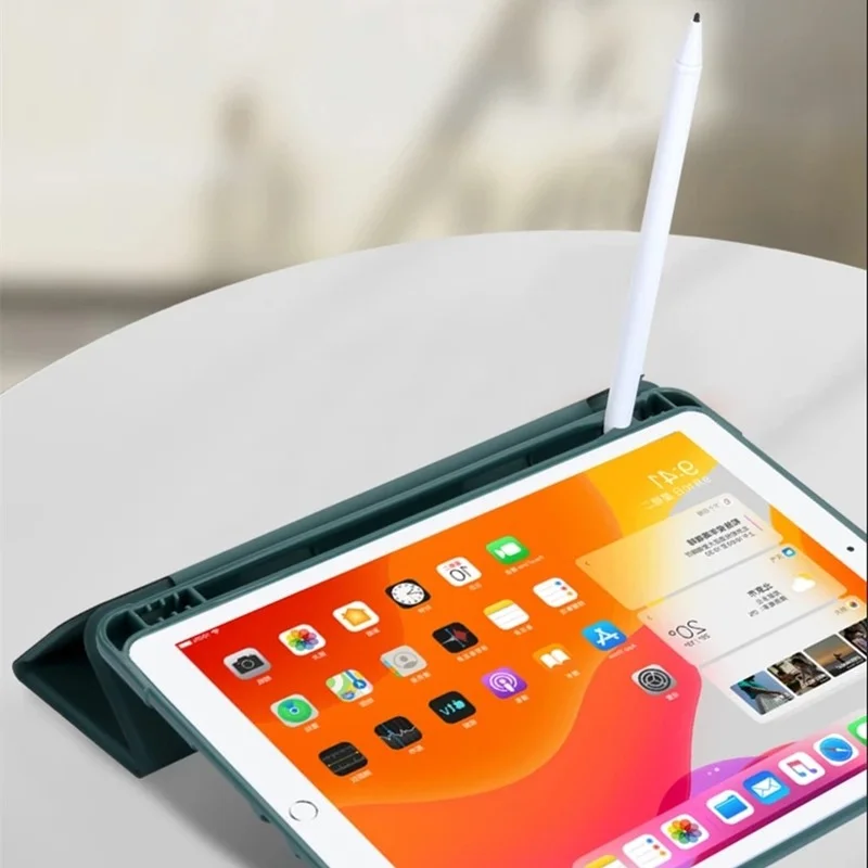 Чехол для ipad Air 5 4 10 9 2020 Pro 11 7 2018 Mini Smart Cover с держателем стилуса iPad 2 7-го 8-го