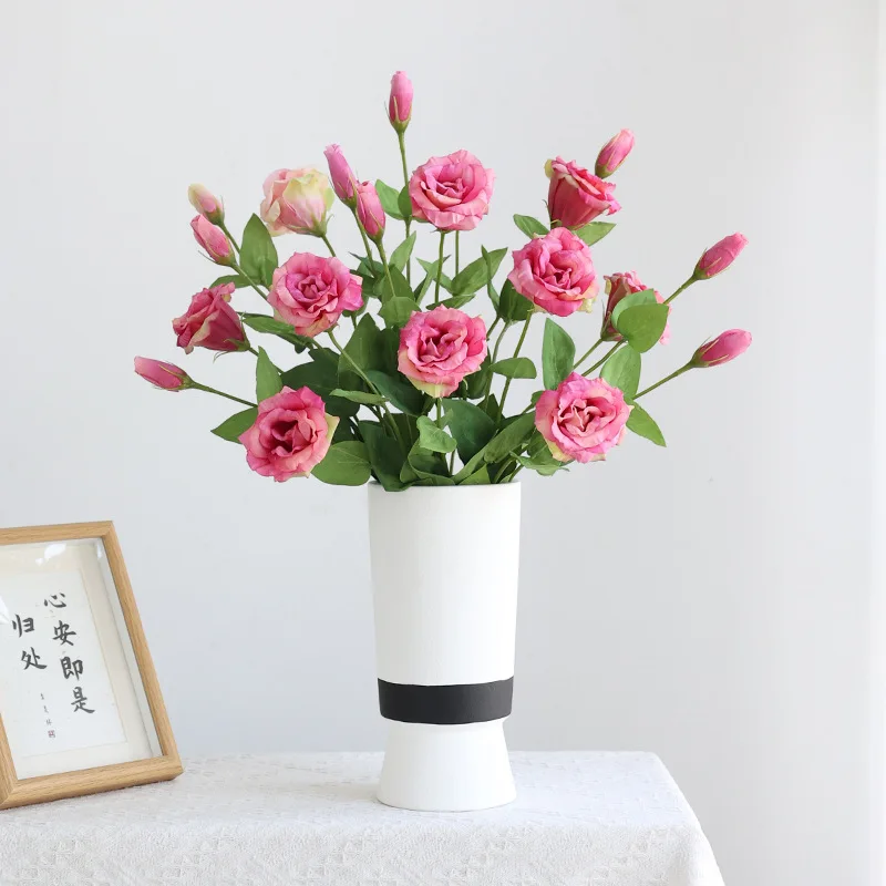 2 шт. увлажняющие Искусственные цветы Lisianthus 62 см
