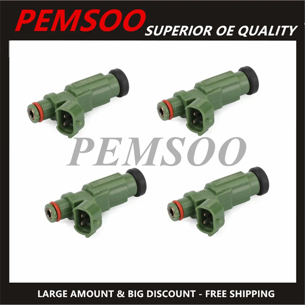 MN128318 FJ974 4 шт. HDB250 842-12357 Форсунка топливного инжектора для Mitsubishi Lancer 2.0L L4 2004 2005 2006 2007