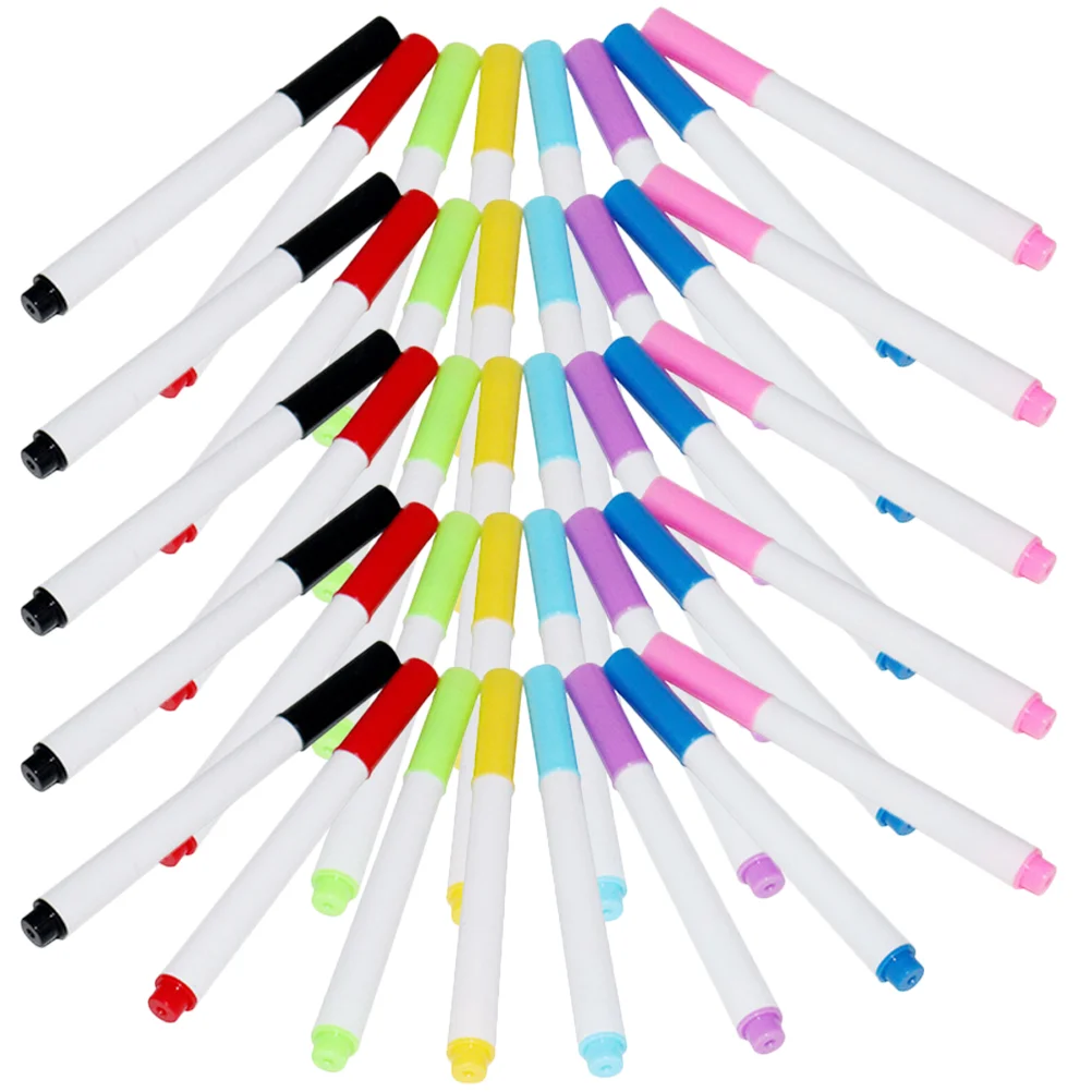 

Erasable Whiteboard Marker Convenient Dry Erase Markers Office Supplies Portable Pens Fine Point