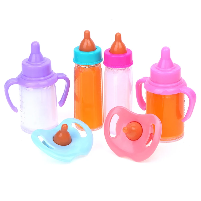Пластиковая бутылка для сосков игрушки кукольного домика 10/12/14 дюймов бутылочки