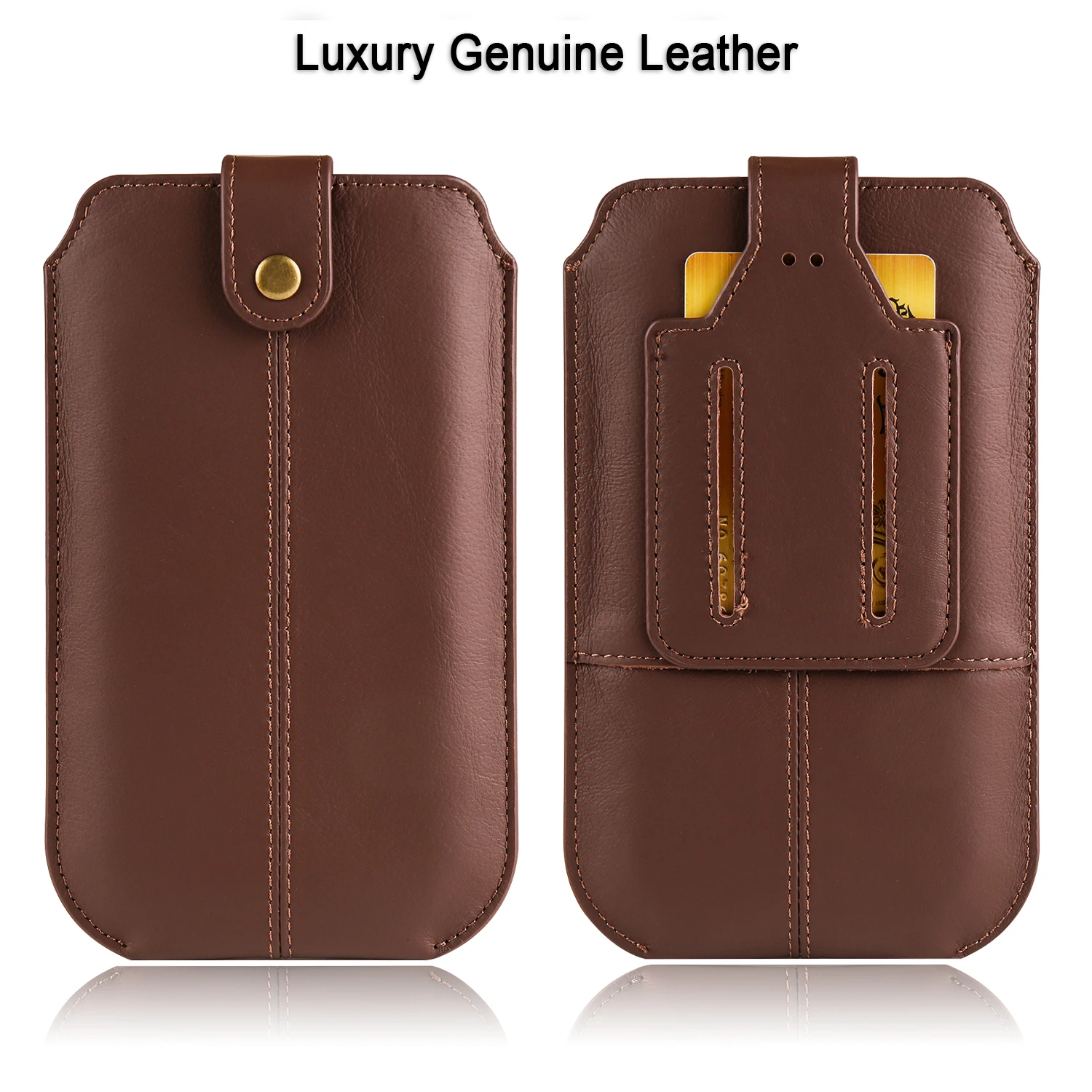 

Cow Leather Phone Belt Clip Case Pouch For Samsung S23 Ultra S22 Plus S21 FE S20,Galaxy A13 A23 A33 A53 A73 5G Waist Bag Holster