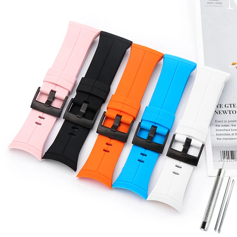 Men's rubber watch strap for Suunto Spartan Ultra Outdoor Sports waterproof Silicone watch band accessories buckle Wristband