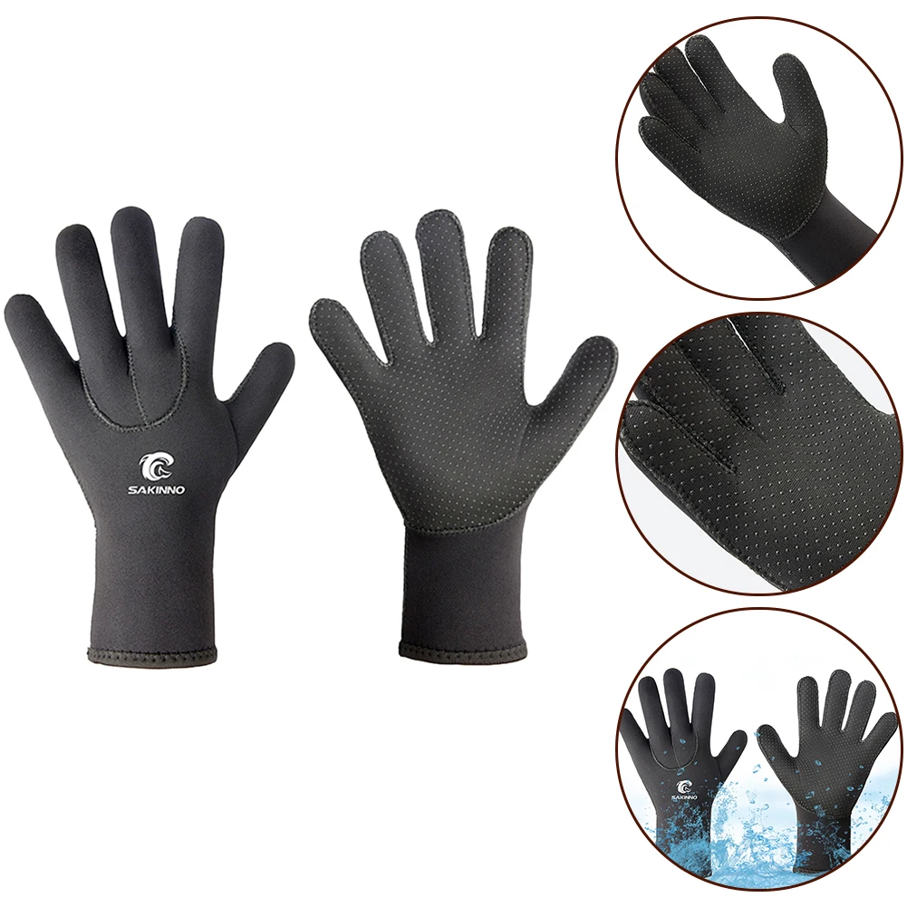 Neopreneanzughandschuhe Surf -Tauchhandschuhe Tauchen Wassersport Flexibel Kalt Koma Neoprene Strecken Tauchhandschuhe