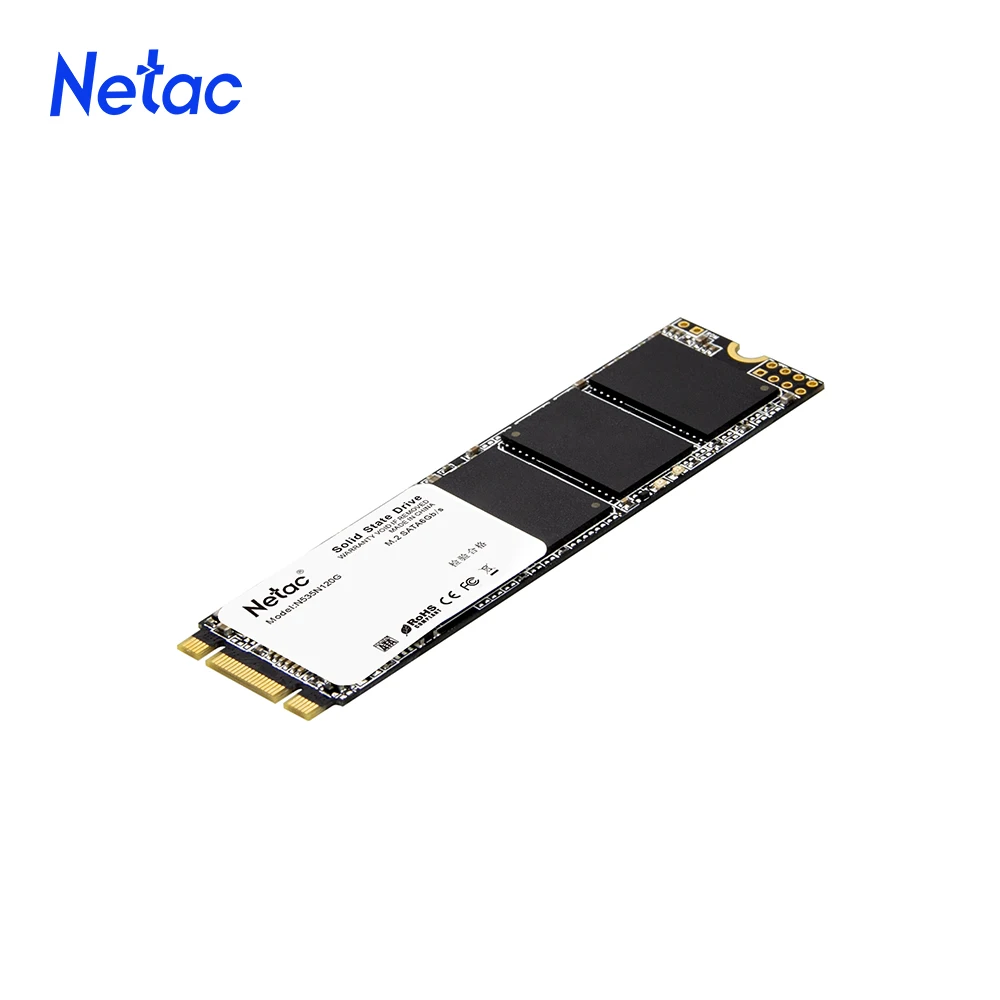 Жесткий диск Netac SSD M2 SATA 120 ГБ 240 M.2 480 NGFF внутренний жесткий твердотельный для