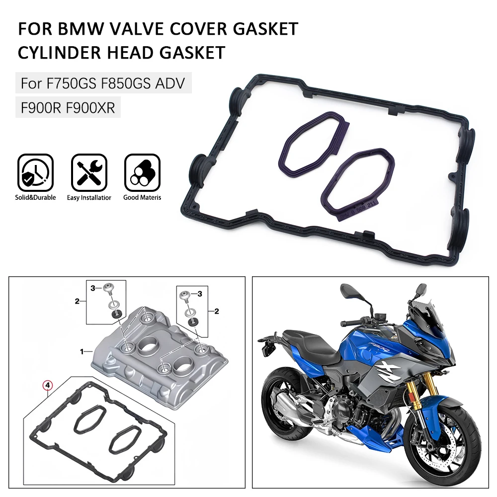 

Прокладка кулисной крышки двигателя, прокладка головки блока цилиндров для BMW F750GS F850GS ADV F900R F900XR, аксессуары