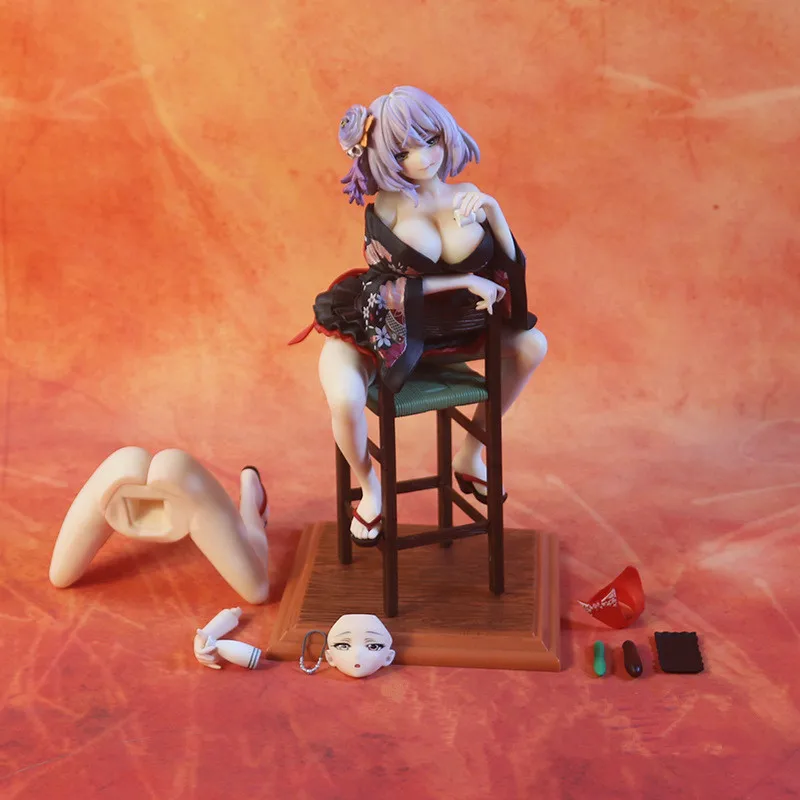 

Kano Ebisugawa Illustration By Piromizu PVC Figure SkyTube Illustration Anime Sexy Girl Action Figure Toys 21CM