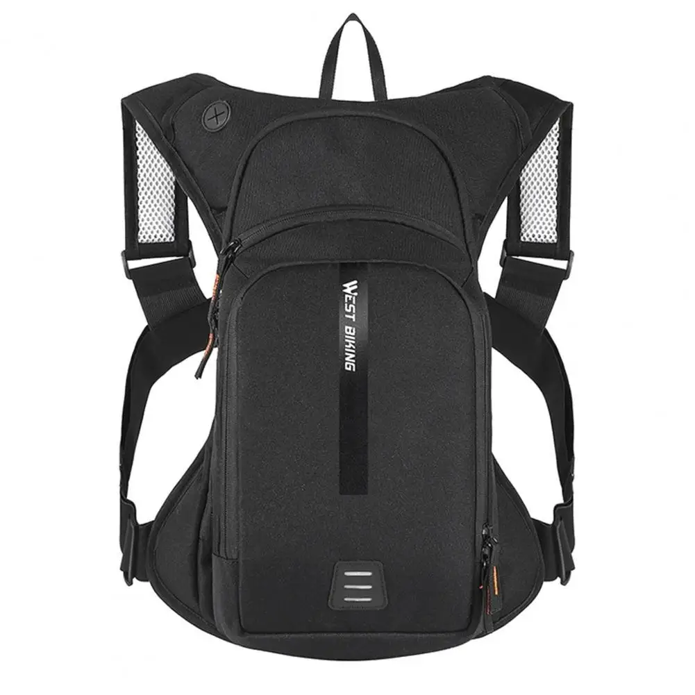 

Простой портативный полезный Повседневный Рюкзак, велосипедный рюкзак, черный, снижающий давление