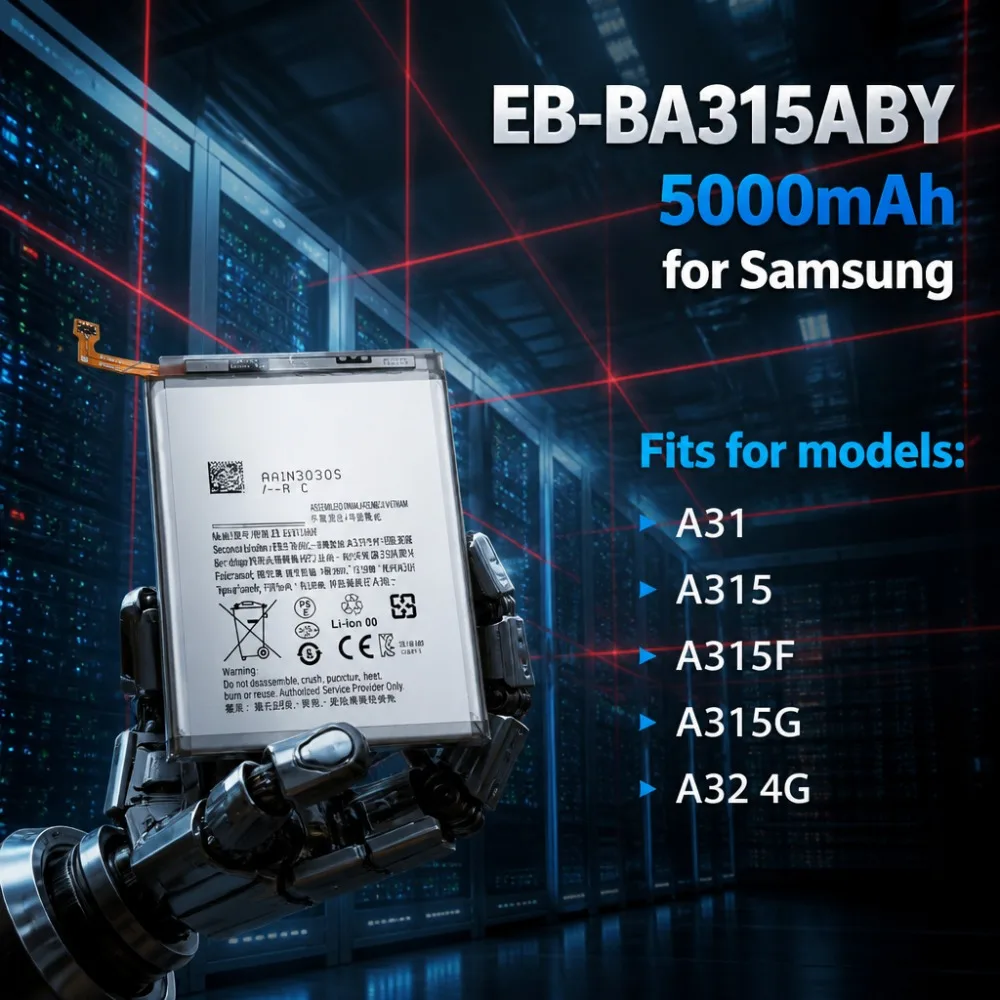 Фото Аккумулятор для телефона EB-BA315ABY 5000 мАч для Samsung Galaxy A31 2020 Edition SM-A315F/DS SM-A315G/DS №1