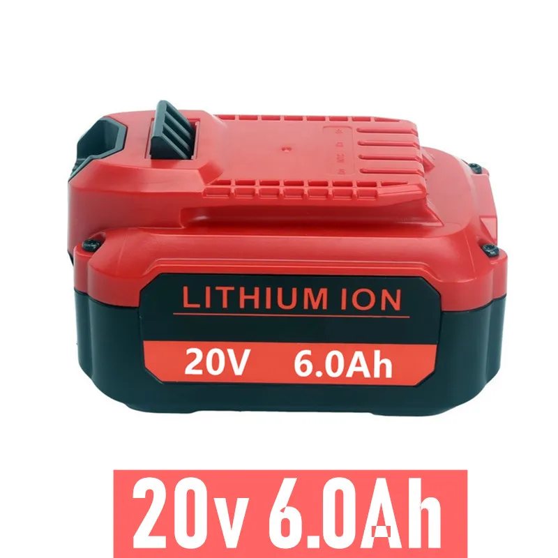

20V 6000mAh ElektrischeBohrer Li-lon Batterie Für Handwerker CMCB206 CMCB202 CMCB204 Nur Für V20 Serie Electric Tool Accessories