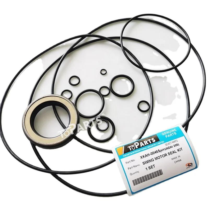 Для Xkay-01558 Xkah-00465 комплект уплотнений поворотного двигателя R290-7 гидравлический