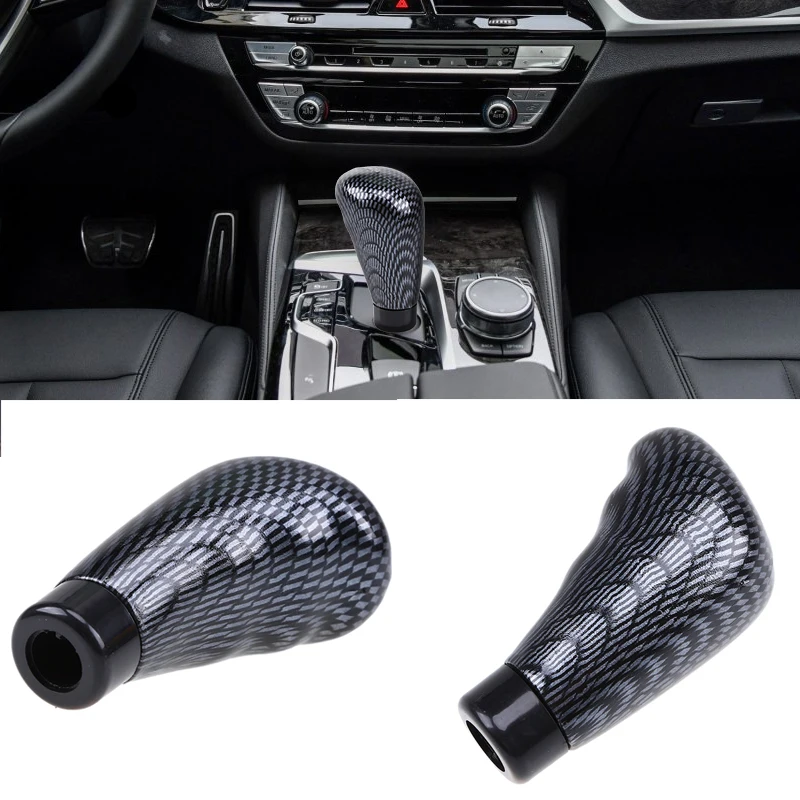 

Universal 5 Speed Manual Gear Shift Knob LHD Car Gear Head Speed Shifts Knob Carbon Fiber Wood Pattern Car Interior Accessories