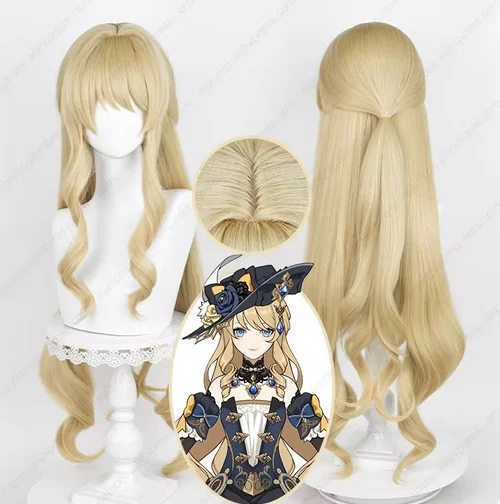 Парик Navia для косплея длиной 95 см зеленые вьющиеся парики термостойкие