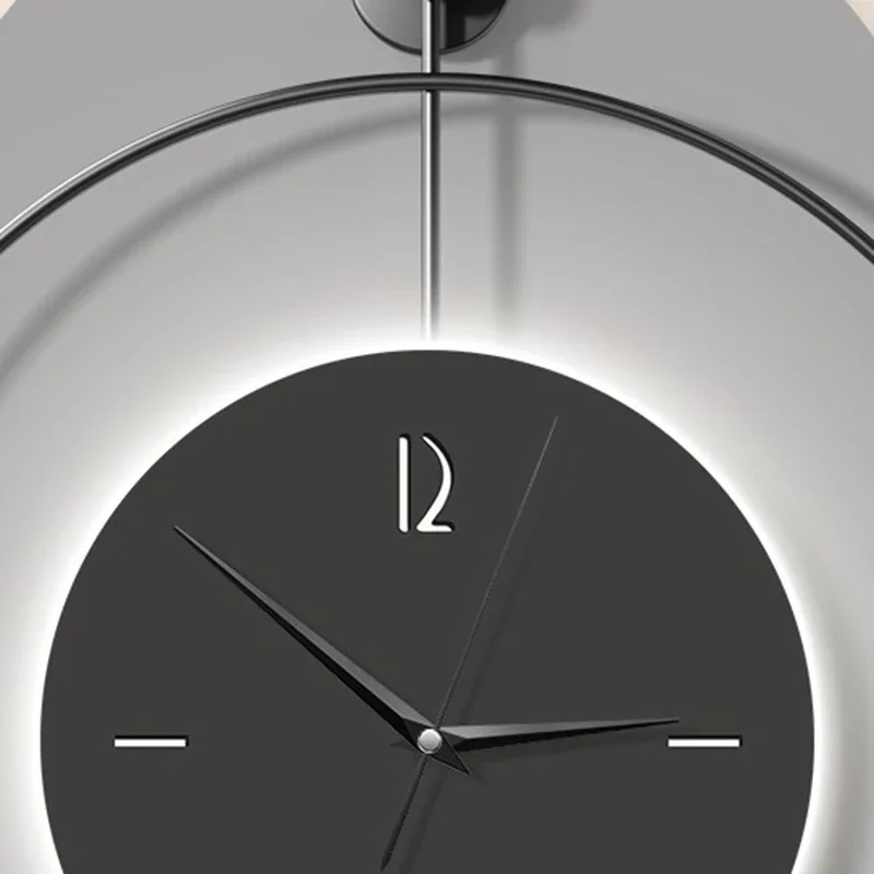 Современные настенные часы Xenomorph бесшумные дизайнерские скандинавские