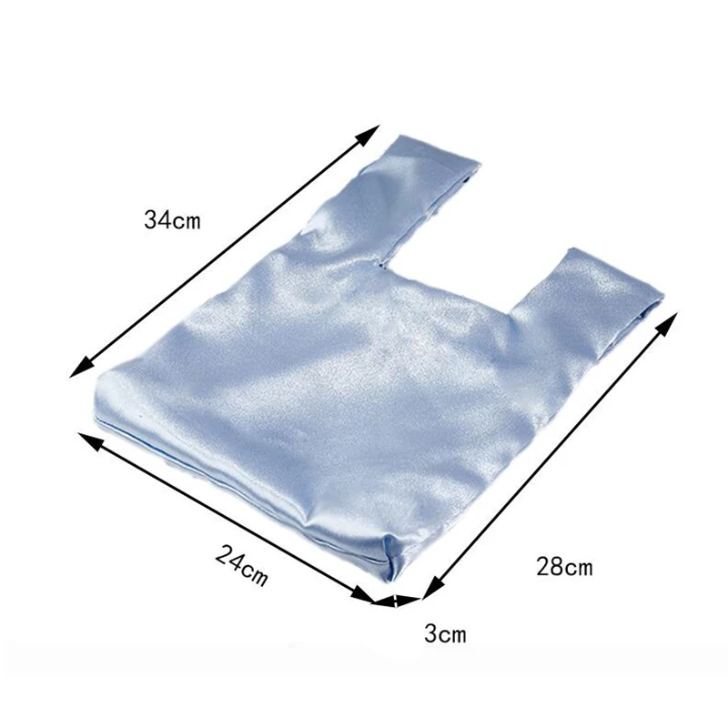 Japanese Silk Coin Wallet Purse Tote Handbag Wrist Bag Knot Bag Folding Bags Women's Tote Solid Color Storage Bag