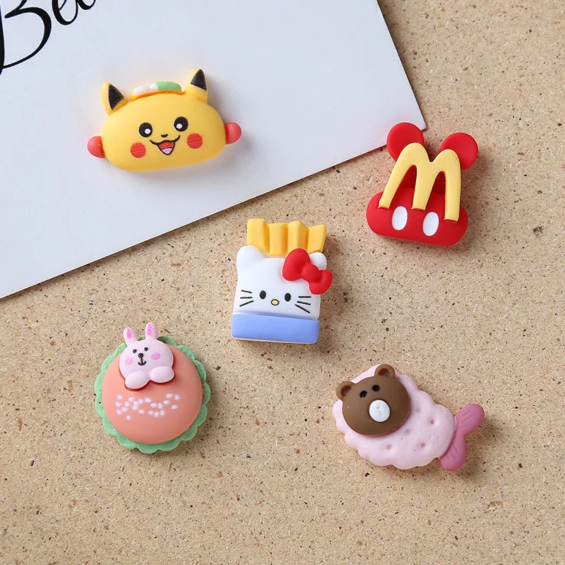 

Забавные аксессуары из смолы, фри, хлеб, гамбургеры, сделай сам, декор из смолы, альбом для скрапбукинга, наклейки, материалы для домашнего тв...