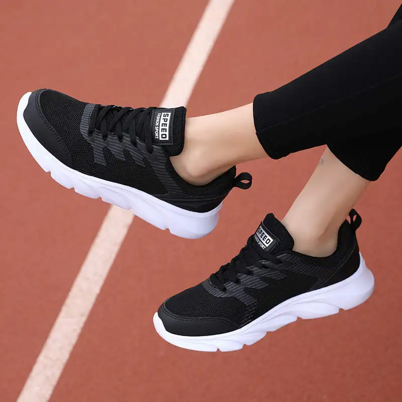 

Женские повседневные кроссовки, высокие женские зимние спортивные туфли, airматрас, Женская беговая Обувь, элегантная женская спортивная об...