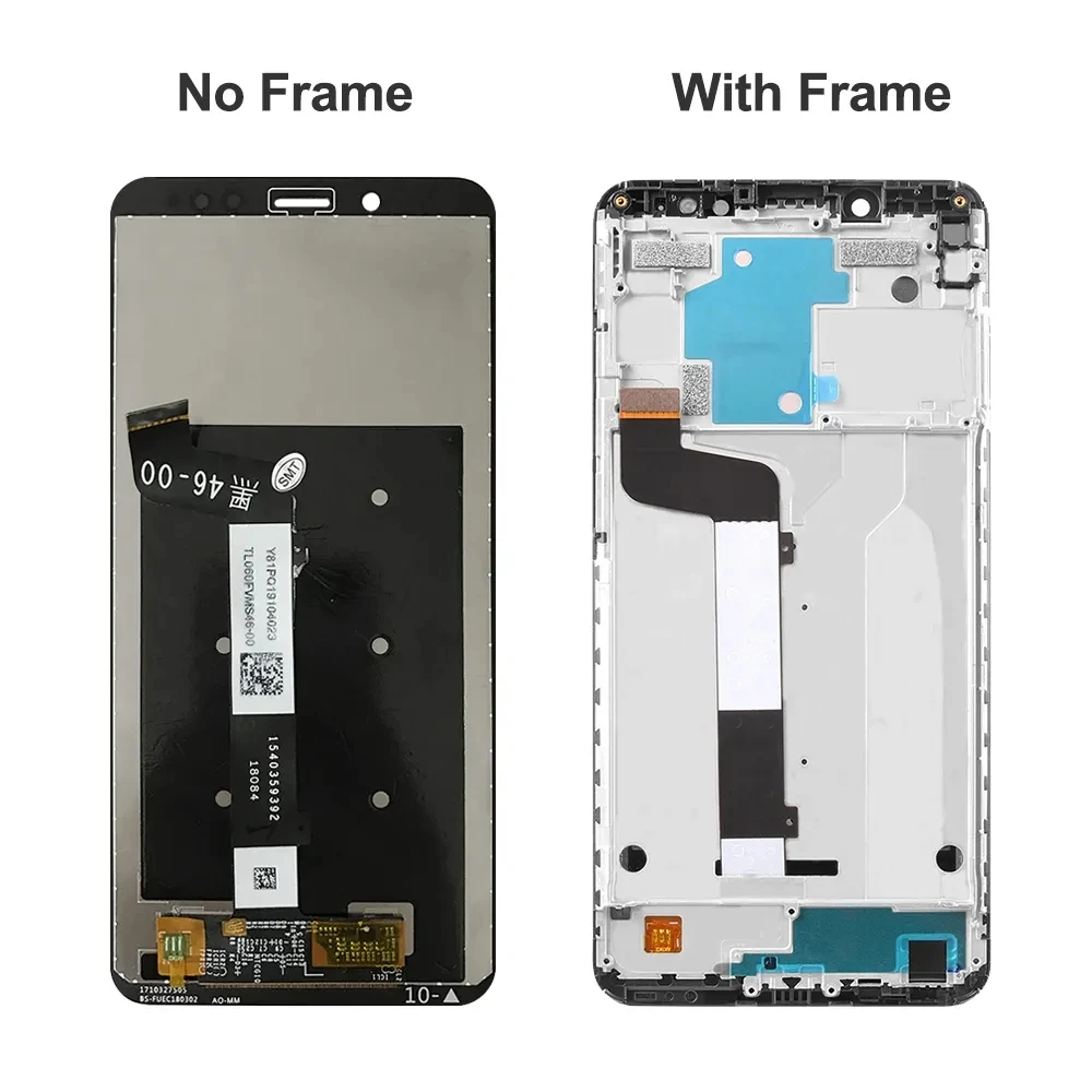 Фото Оригинальный ЖК-дисплей для Xiaomi Redmi Note 5, Redmi Note 5 Pro, сенсорный экран 5,99 дюйма, дигитайзер с рамкой №3