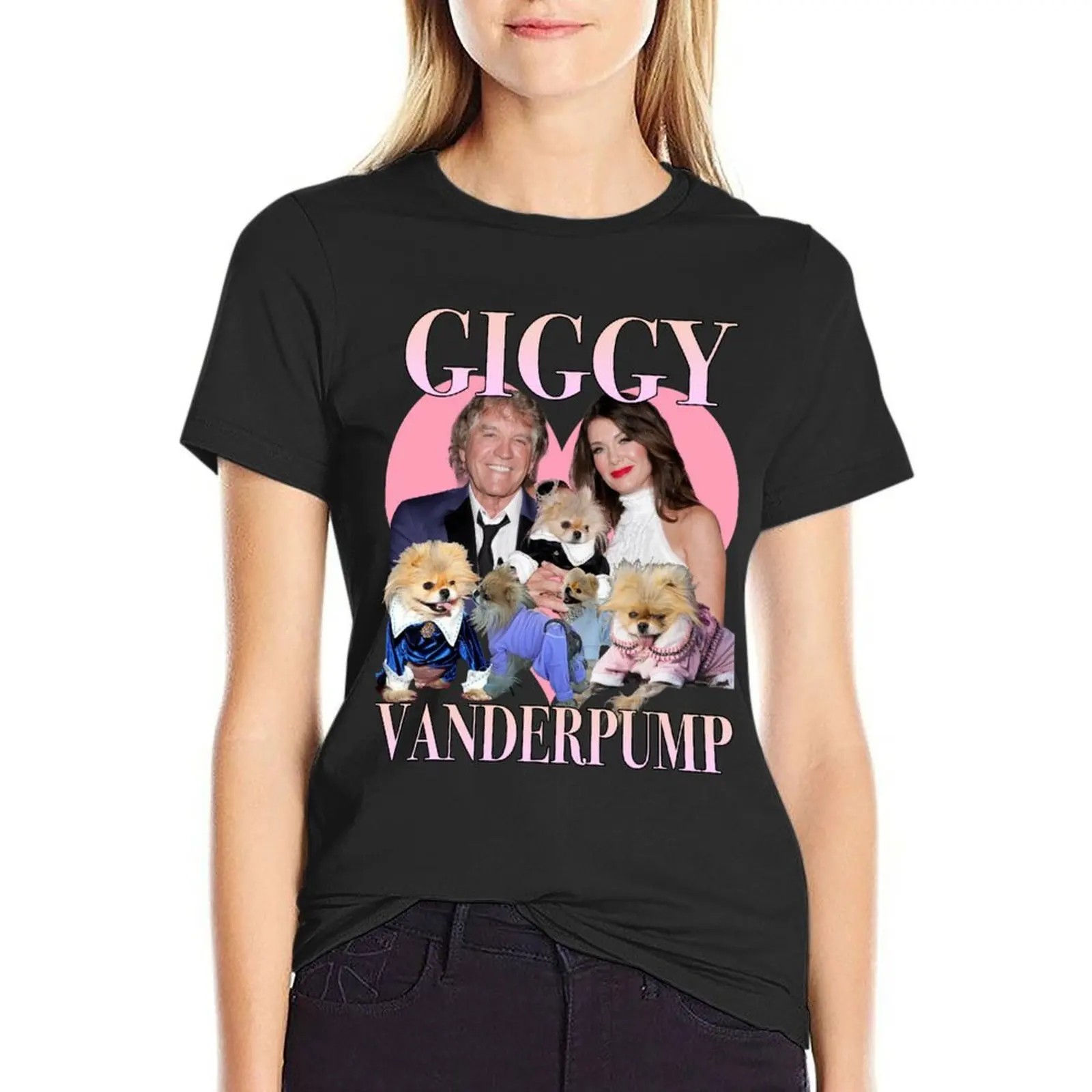 Женская летняя футболка Giggy Vanderpump
