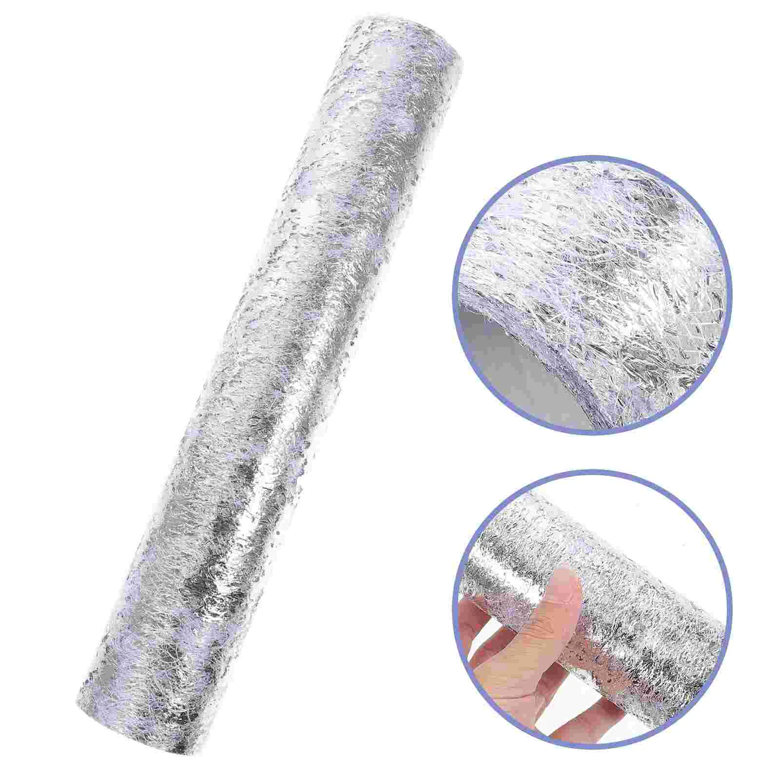

Christmas Ornament Table Runner Covered Flower Mesh Cloth Home Doily 457x29cm Delicate Silver Creative Dinner Bride