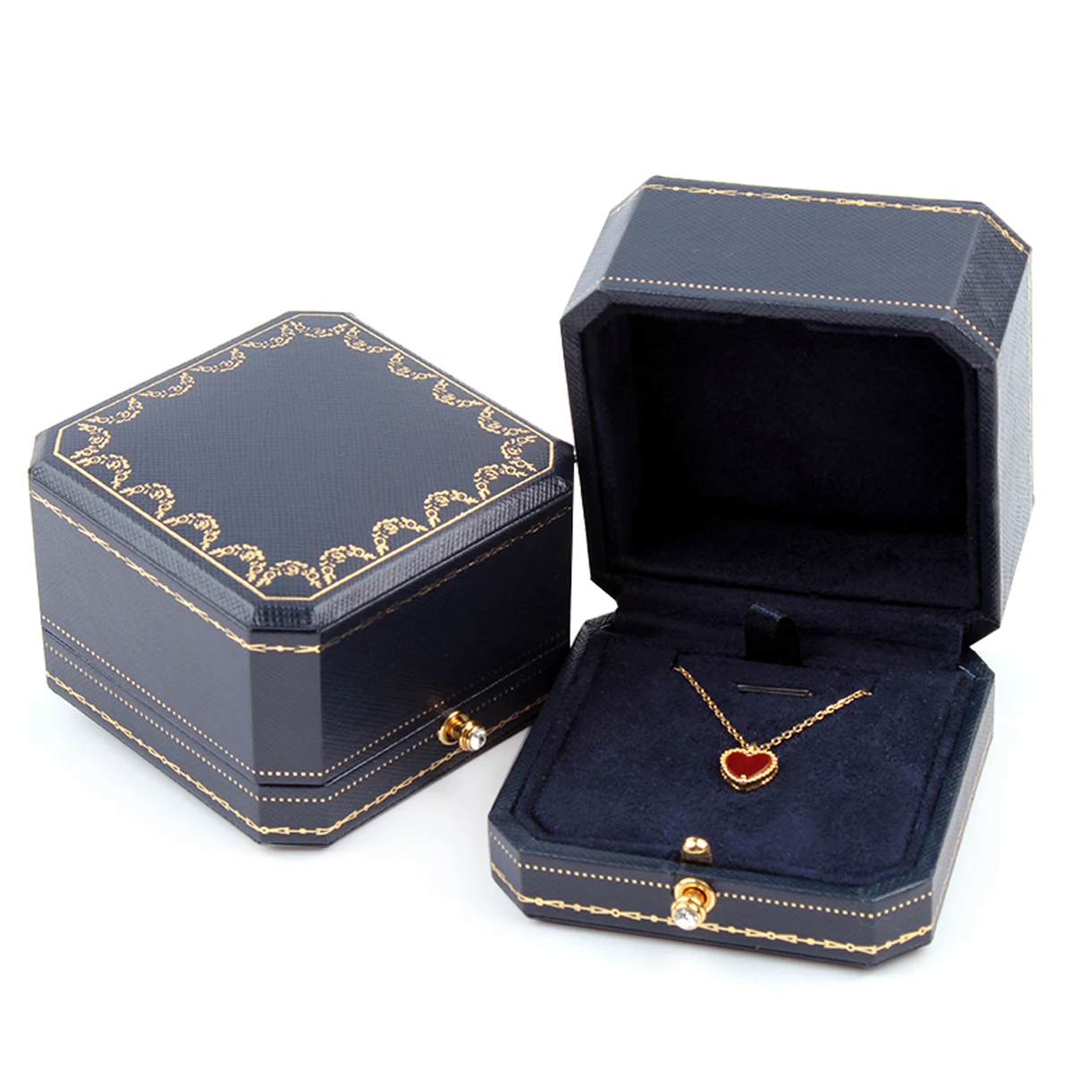 High-end Jewelry Box Wedding Ring Box Earring Rings Box Jewelry Organizer Box Luxury Jewelry Gift Packaging Box Bracelet Package