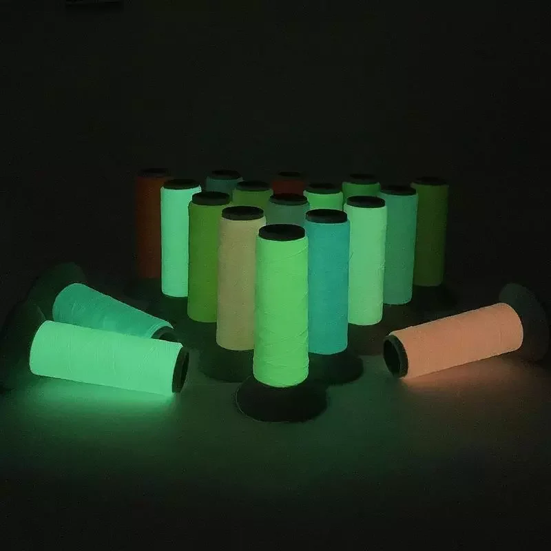 

2022 Luminous Embroidery Threads/Luminous Sewing Thread 150D/500yards Fluorescent Light Thread Costume Night Thread Accessories