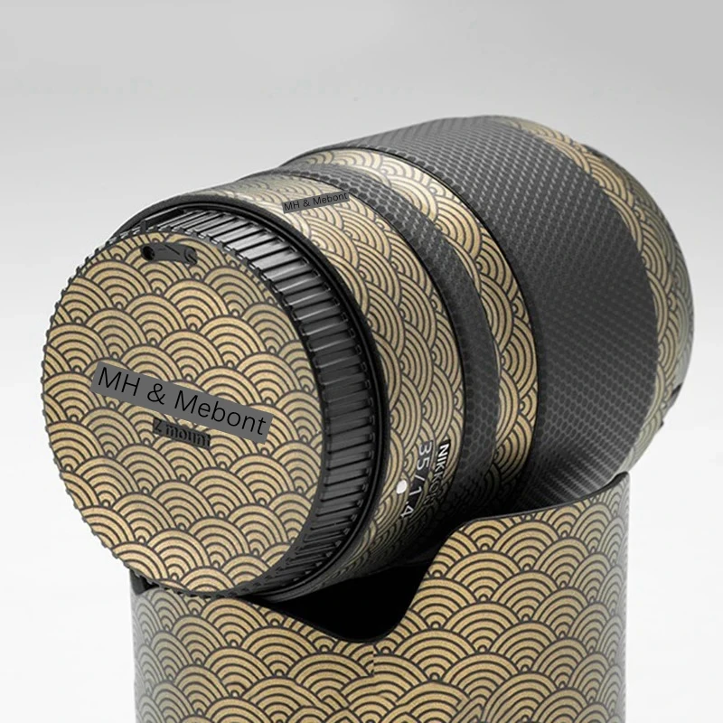 Индивидуальная наклейка для Nikon NIKKOR Z 35 мм F1.4 на объектив камеры виниловая пленка