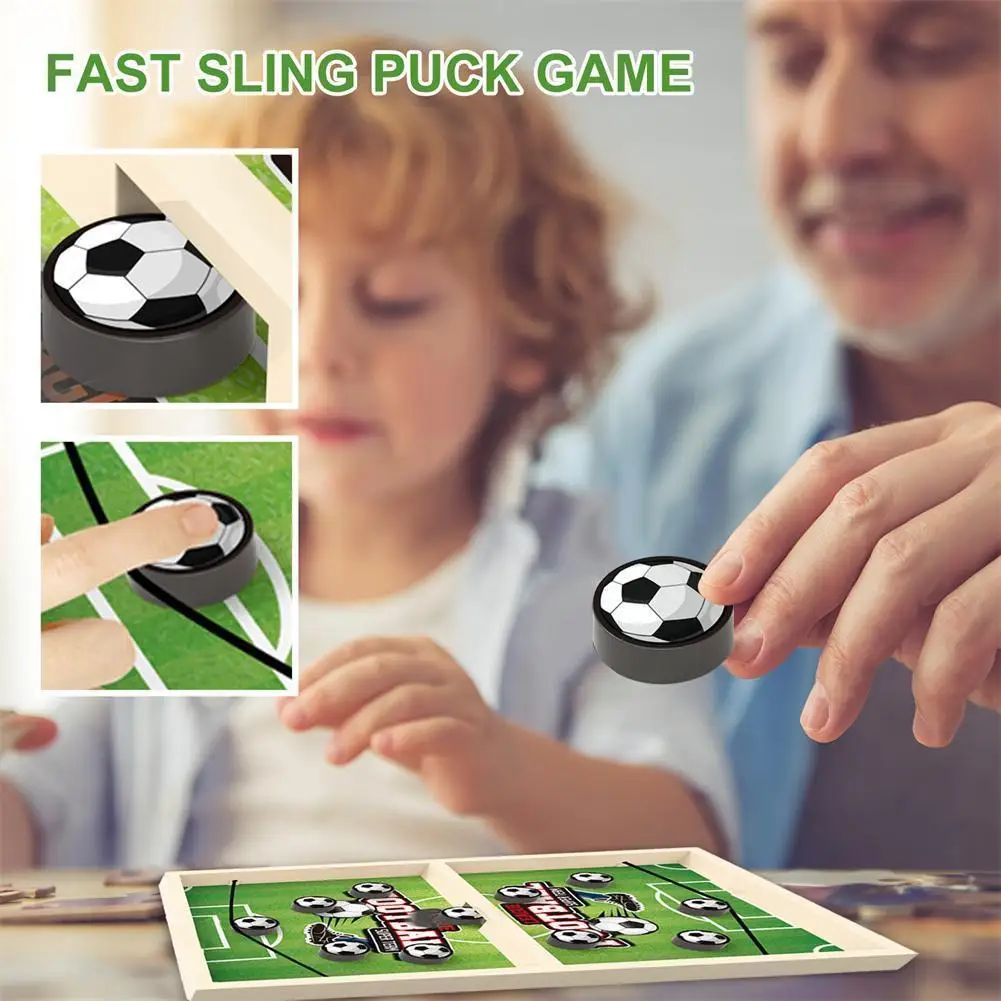 

Fast Sling Puck Game Desktop Winner Board Game Slingshot Table Hockey Game Toys For Children Adults Family Party Toys New F5K0