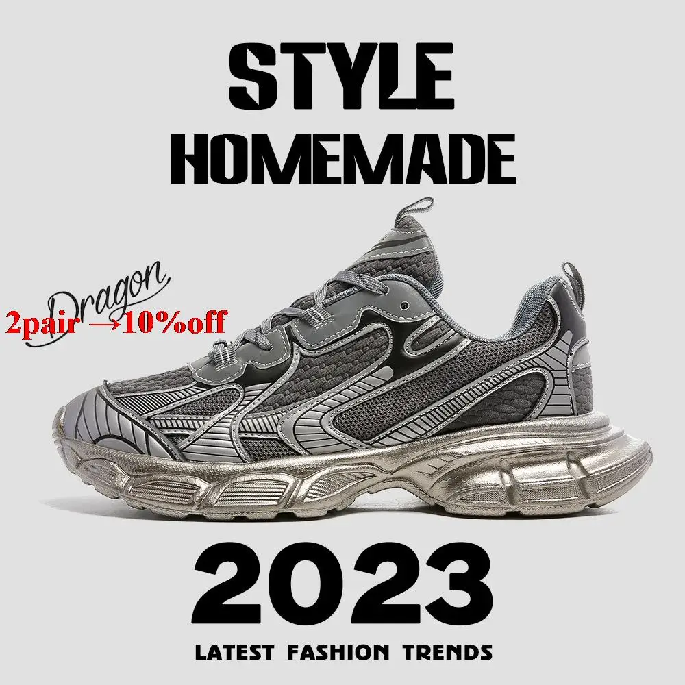 

2023 y3 Casual Shoes Men Light Mesh Chunky Shoe Men Walking Platform Sneakers Tenis Masculino Adulto women shoes