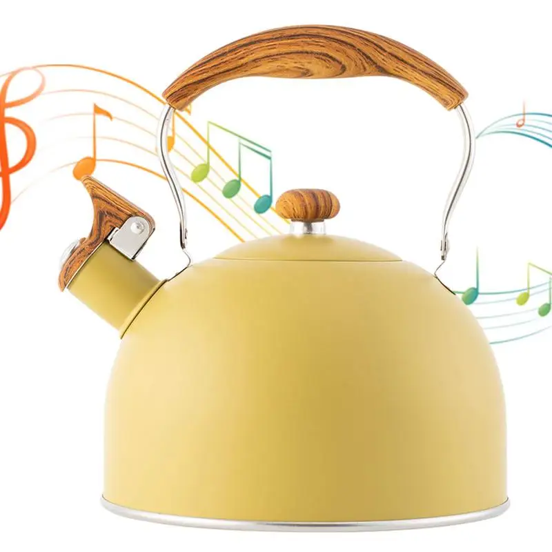 

Чайник из нержавеющей стали со свистком, л