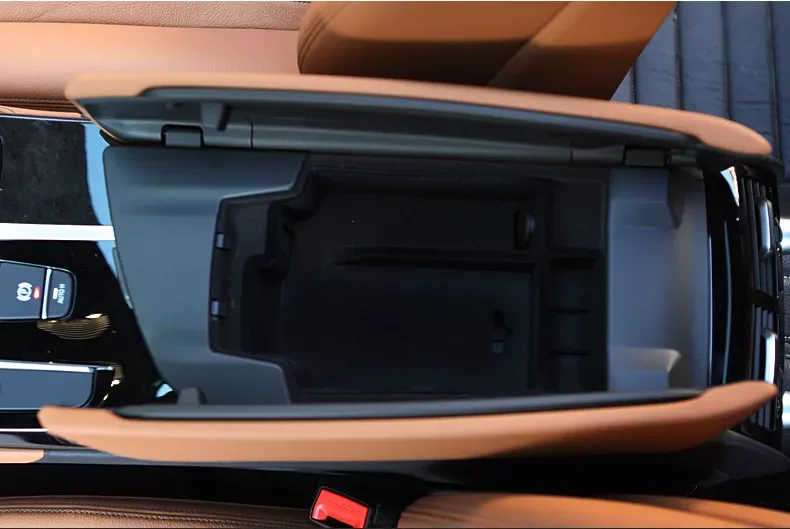 

For BMW 5 Series G30 2018-2020 Central Console Armrest Container Storage Box Refit Holder Tray Car Stowing Tidying