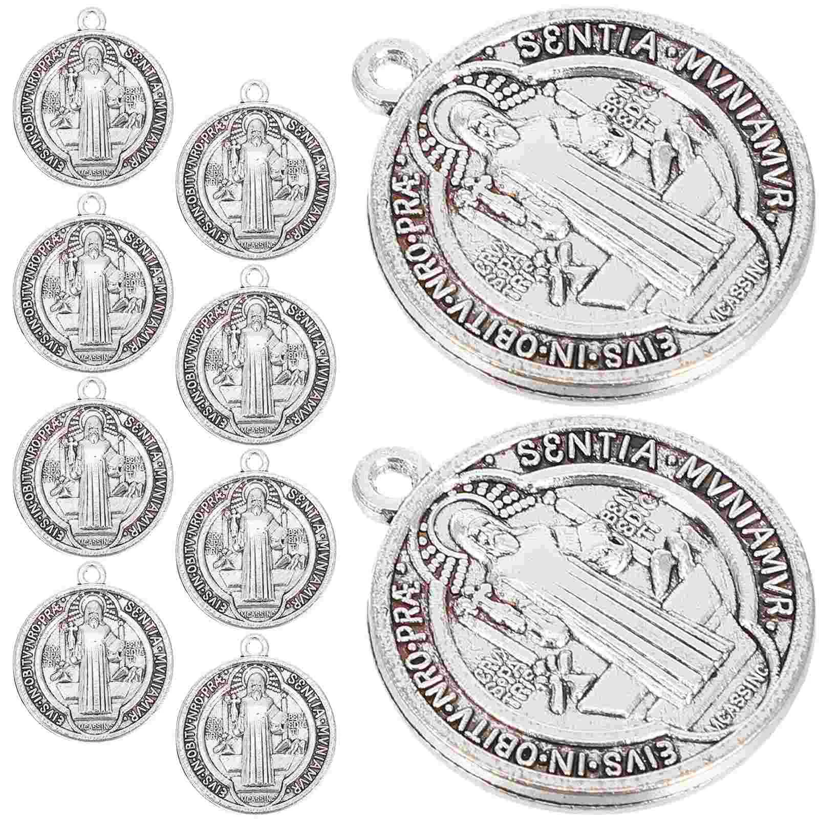 10 шт. итальянский кулон-медальон ожерелье для женщин браслет подвески монета