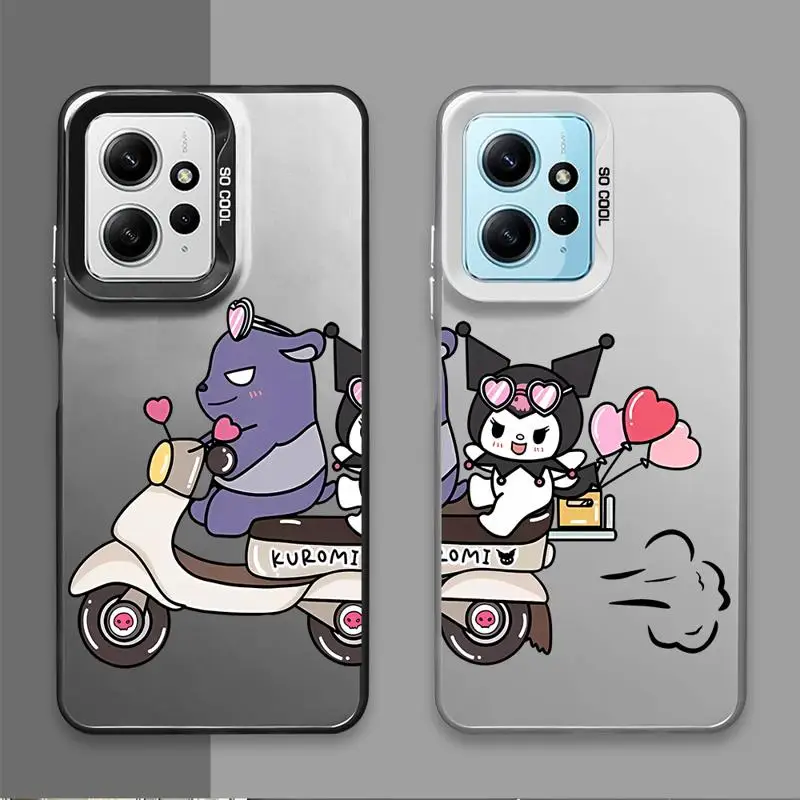 phone case for Xiaomi Redmi Note 13 5G 11 Pro Plus 13C 10S 12 9S Protective Sleeve TPU Cover funda Fashion Trend Kurome Bakus