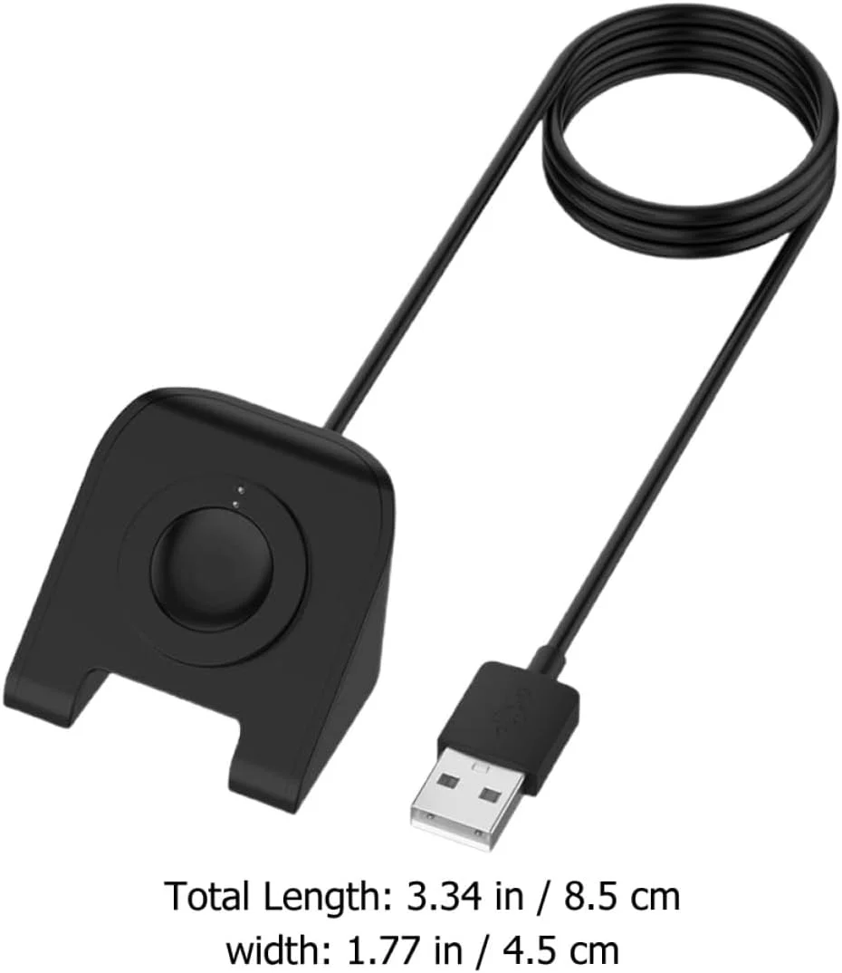 Фото Адаптер для зарядки умных часов Fossil Gen 6/Gen 5/Gen 4, Skagen Falster 2, Emporio Armani, быстрое зарядное устройство для спортивных смарт-часов №5