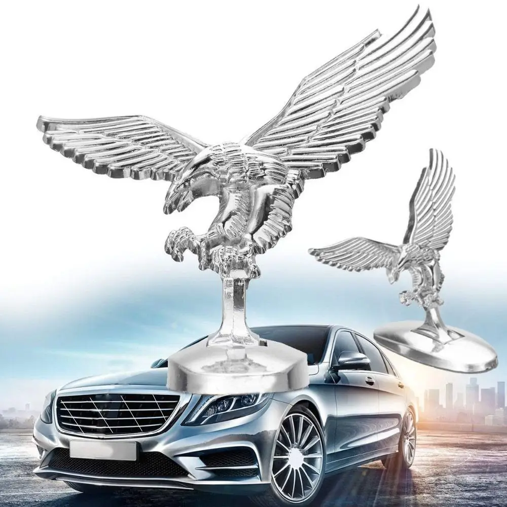 

Pasted Car Bonnet Eagle Modification Accessories Front Cover Logo Auto Sticker Exterior Decoration Car Ornament Badge