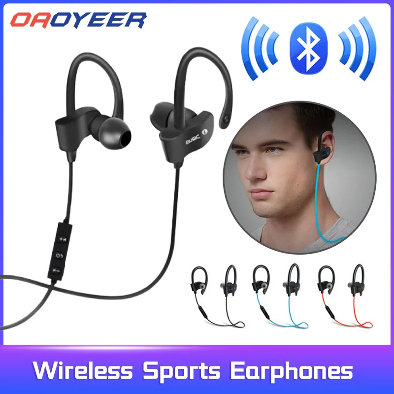 

Wireless Bluetooth-compatible Earphones Earloop Headphones Fone De Ouvido Music Running Sport Headset Gaming Handsfree Earbuds