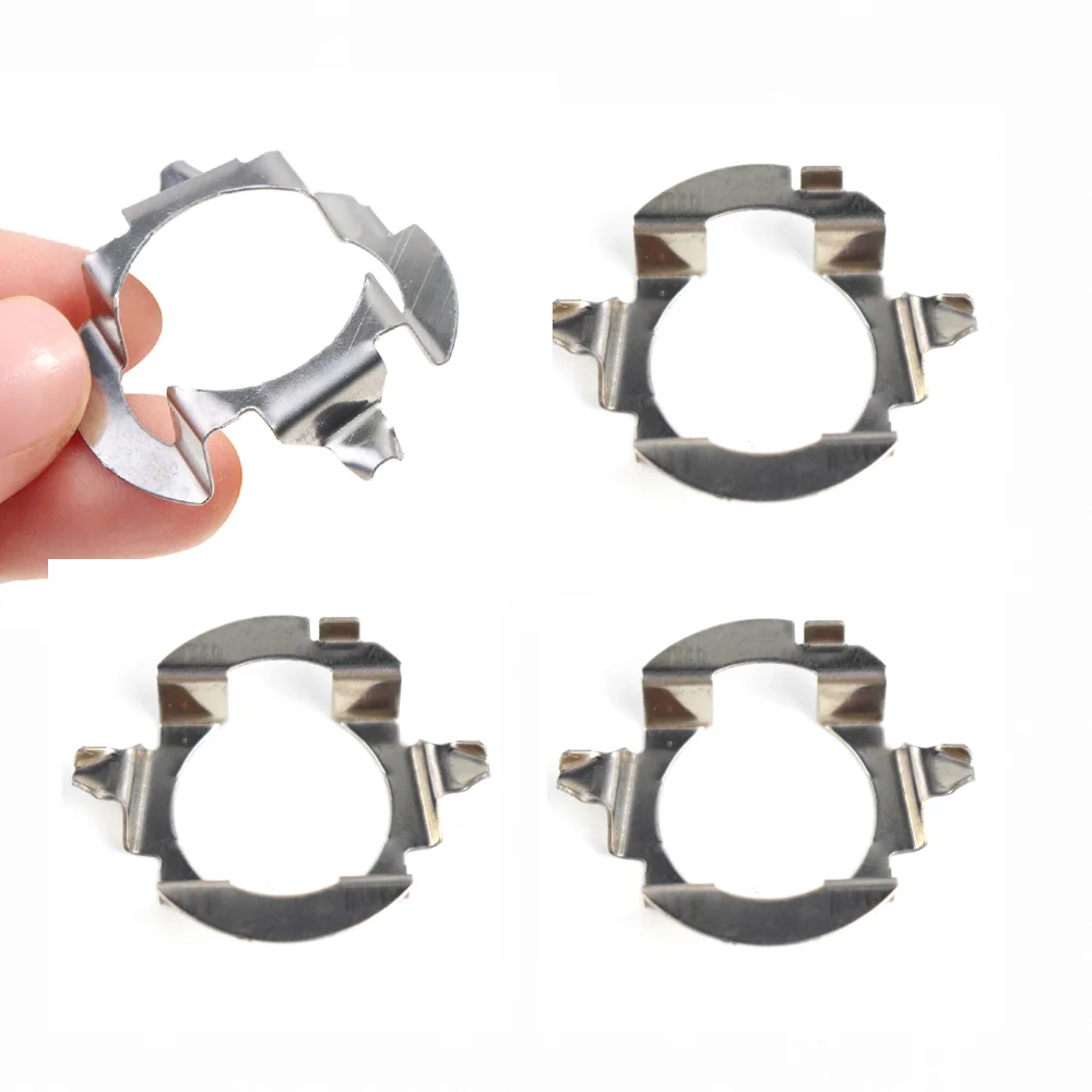 

4pcs H7 Led Headlight lamp Adapter Socket Base Retainer Holder For VW Touareg Ford Explorer Skoda Octavia A5 For Ben.z ML350