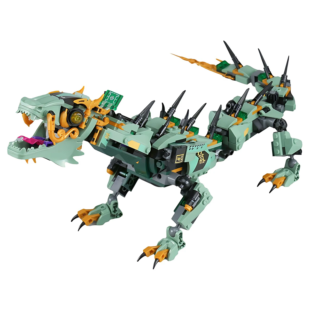 Конструктор храм и дракон совместимый с фигурками