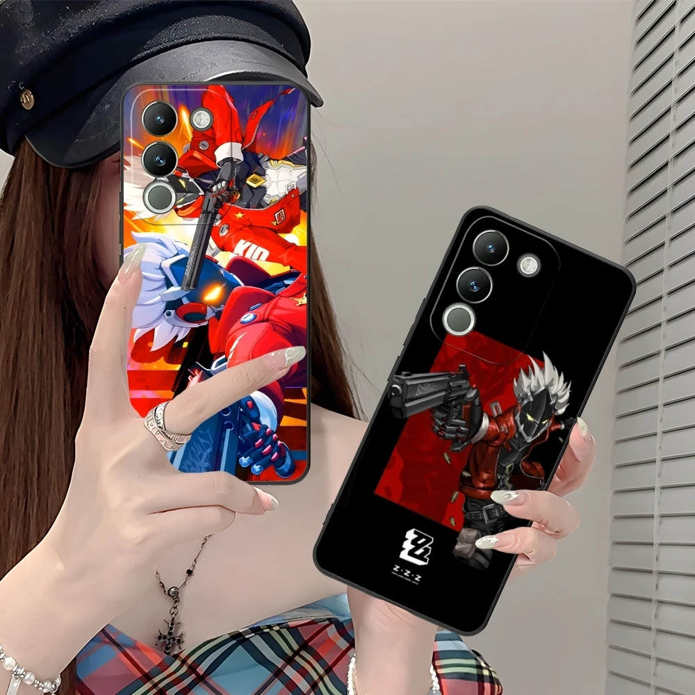 Zenless Zone Zero Billy Kid Mobile Phone Case for VIVO Y95 Y93 Y31 Y20 V19 V17 V15 Pro X60 NEX Black Soft Cover Shell
