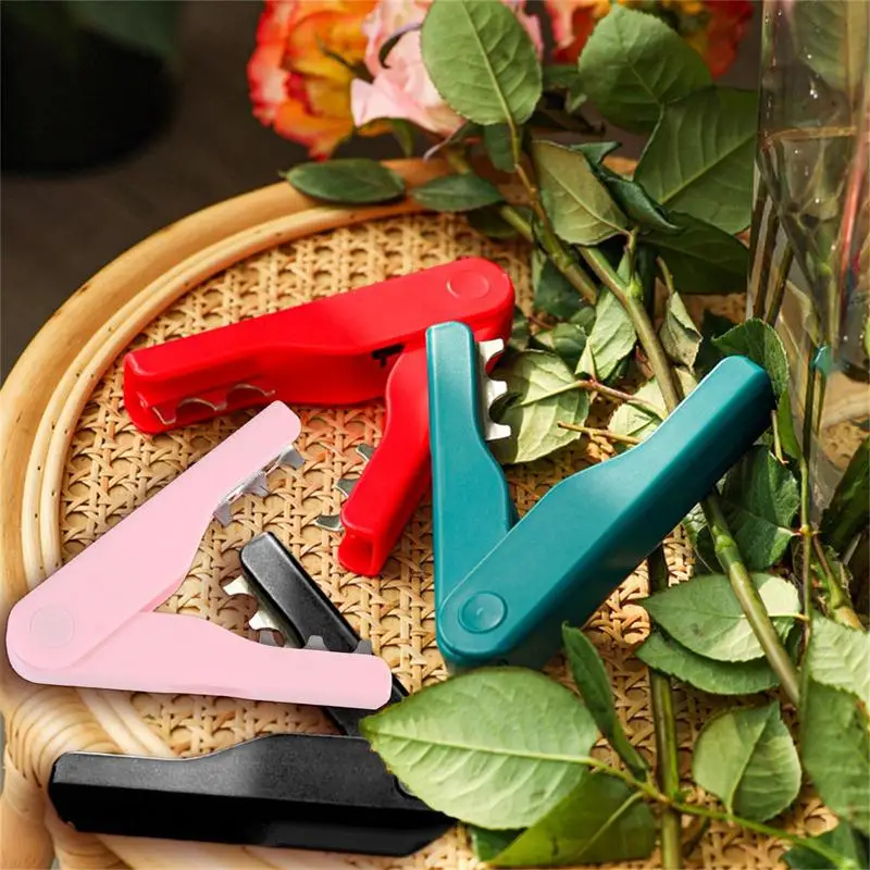 

Rose Flower Stripper Sturdy Florist Flower Rose Cut Tool Thorn Removal Pruning Scissors Gardening Pruning Durable Lawn Tools