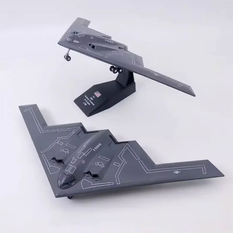 Модель самолета AMER B2 Stealth Bomber 10 5 см модель статического из сплава американского
