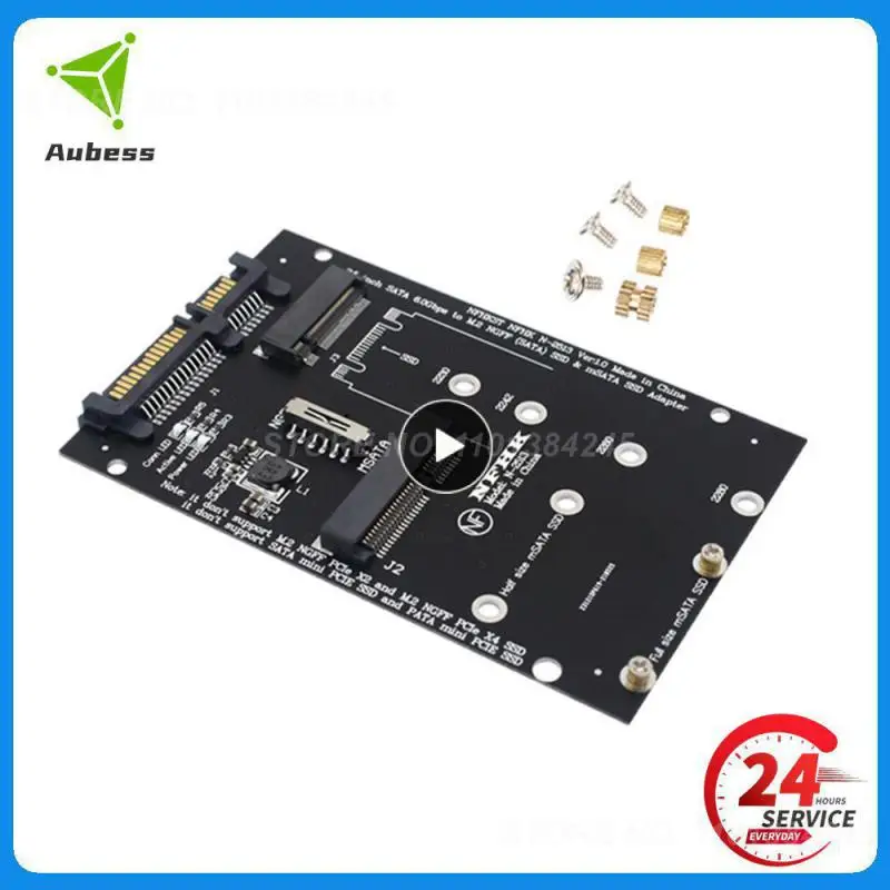 Адаптер M.2/B Key NGFF Msata SSD на SATA 3,0 2,5, переходник M.2 SSD, переходная карта для ПК, ноутбука, дополнительная карта до 6Gps, 1 ~ 8 шт.