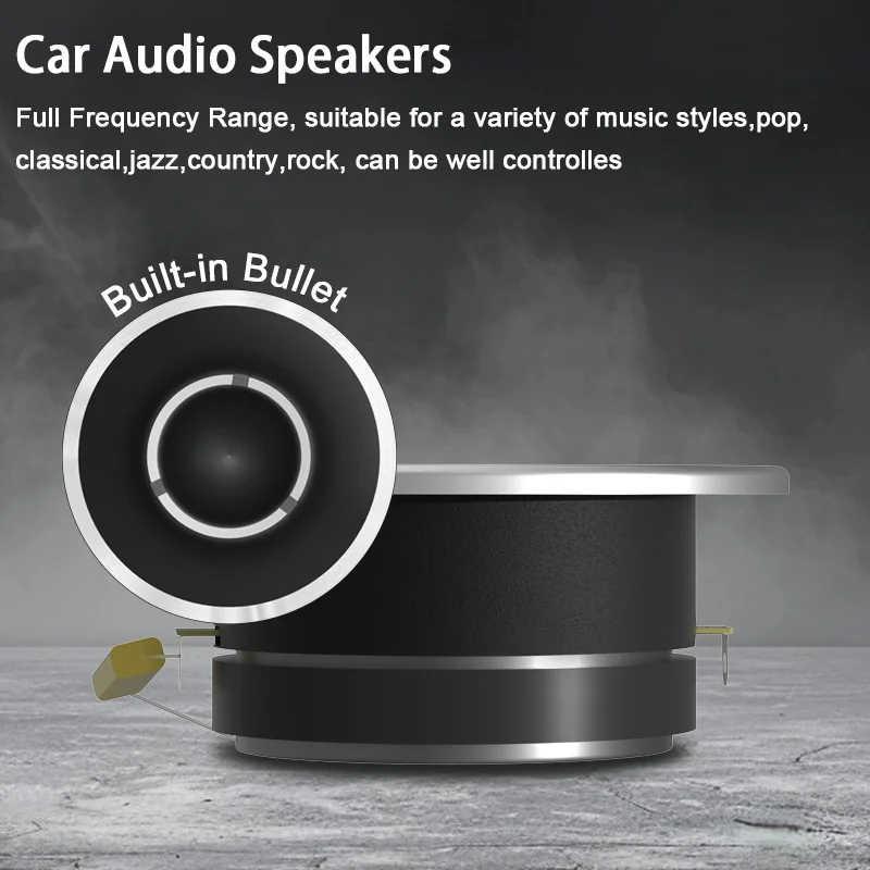2 шт. 3 9-дюймовый алюминиевый высокочастотный динамик Super Bullet автомобильные