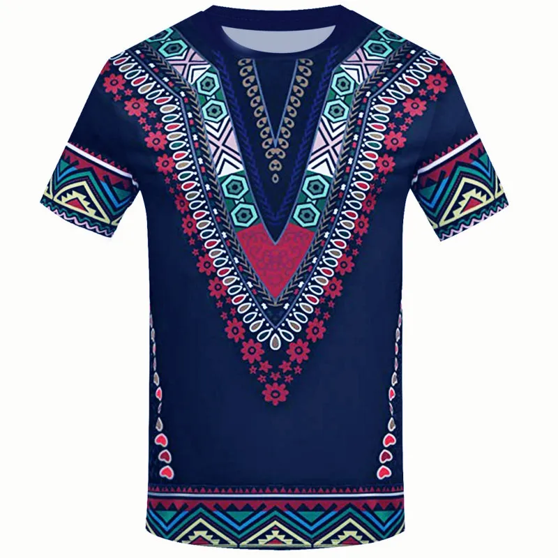 

Men's Round Neck Shirt 3D Printing African Ethnic Clothing Summer New Hot Selling T-shirt 2023 Men's Fashion Casual Top