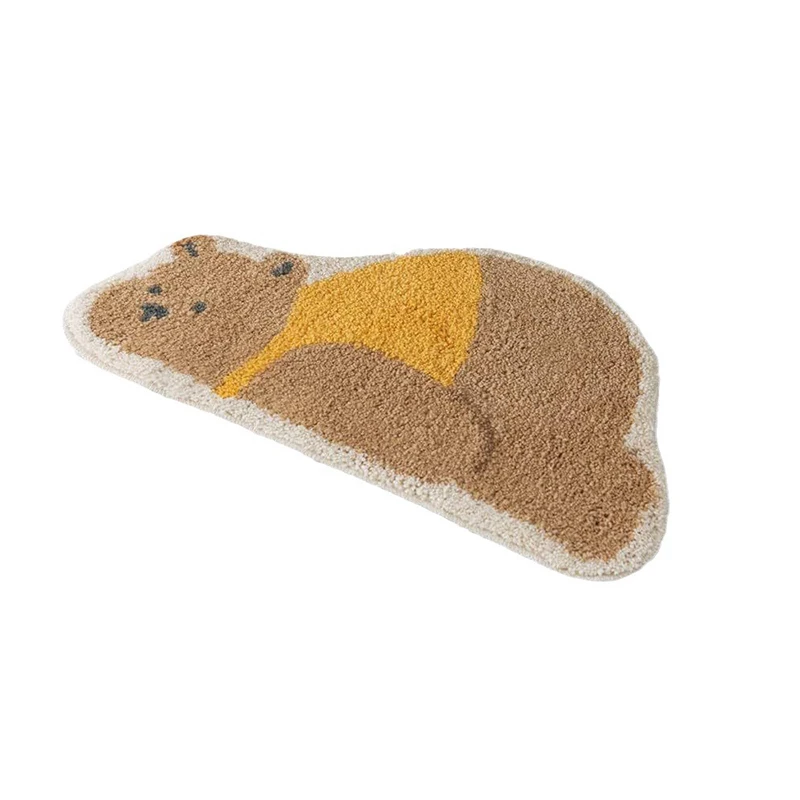 Простой и креативный напольный коврик из искусственного кашемира для гостиной